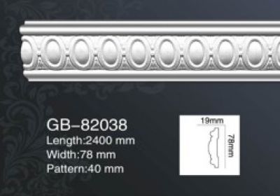 Chỉ tường pu cổ điển 82038