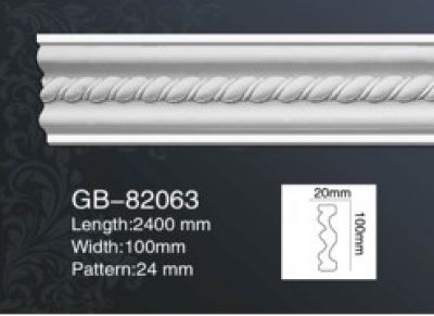 Chỉ tường pu cổ điển 82063.